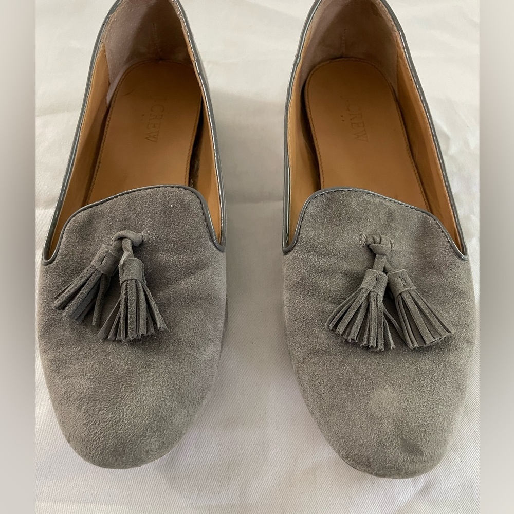 JCrew Suede Flats - sz 9.5